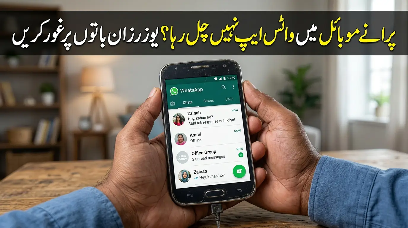 WhatsApp login on old phones